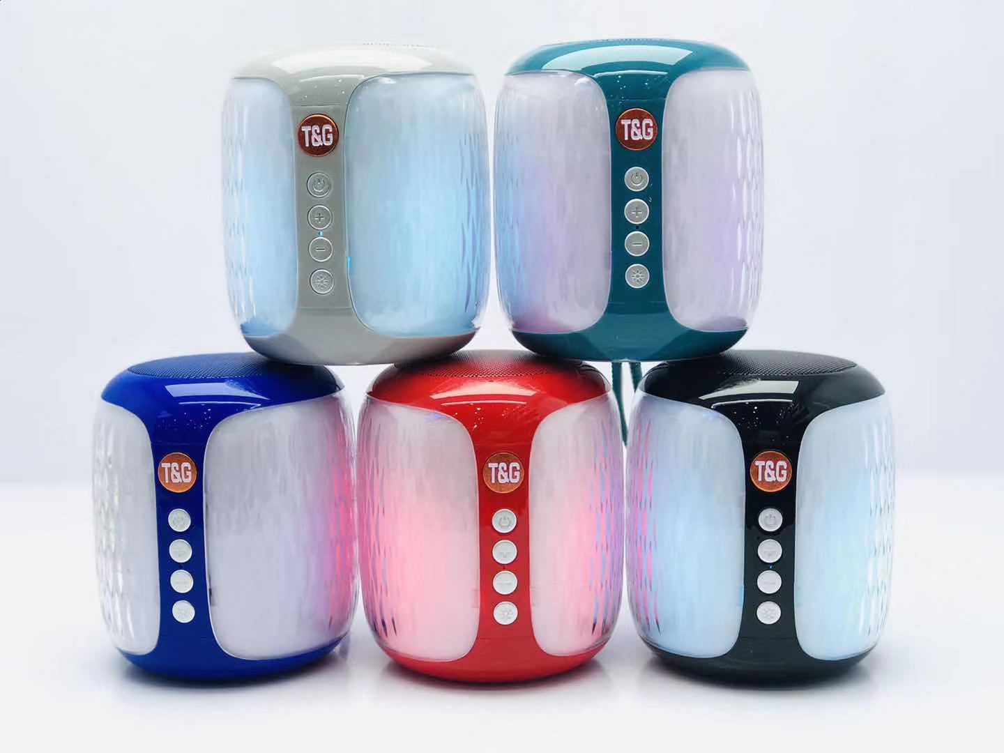 Loa bluetooth TG611 có LED RGB  đẹp, âm thanh hay, bass mạnh mẽ, pin lâu,  không thấm nước