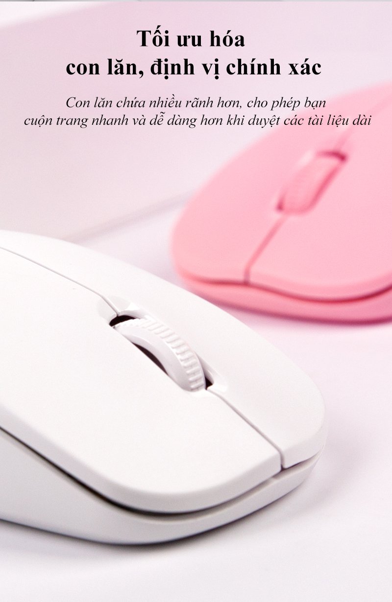 Chuột Không Dây Newmen F007 2.4Ghz, Hàng chính hãng bảo hành 24 tháng
