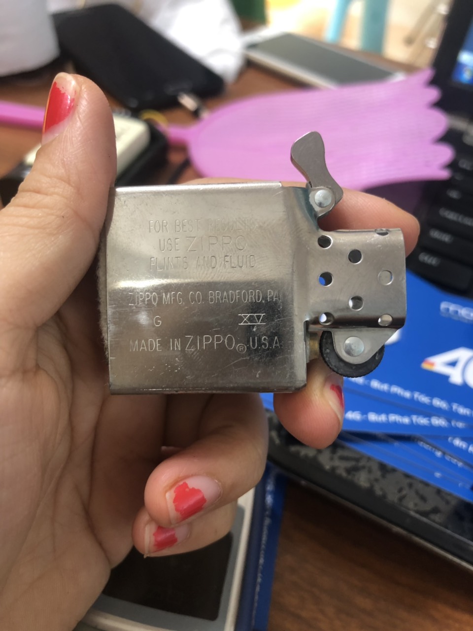 ZIPPO MỸ IN SƠN TĨNH ĐIỆN CHỦ ĐỀ THE TONIGHT
