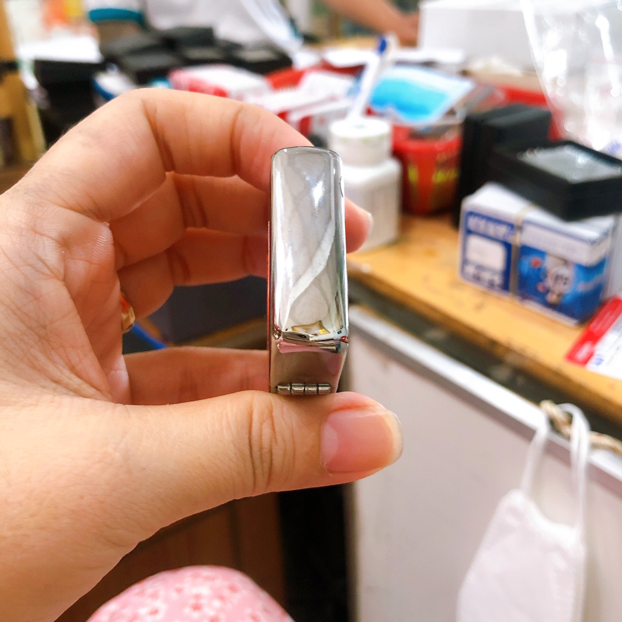 Bật lửa Zippo Mỹ 1941 VINTAGE CHROME, Mộc đáy ngược , hàng chính hãng