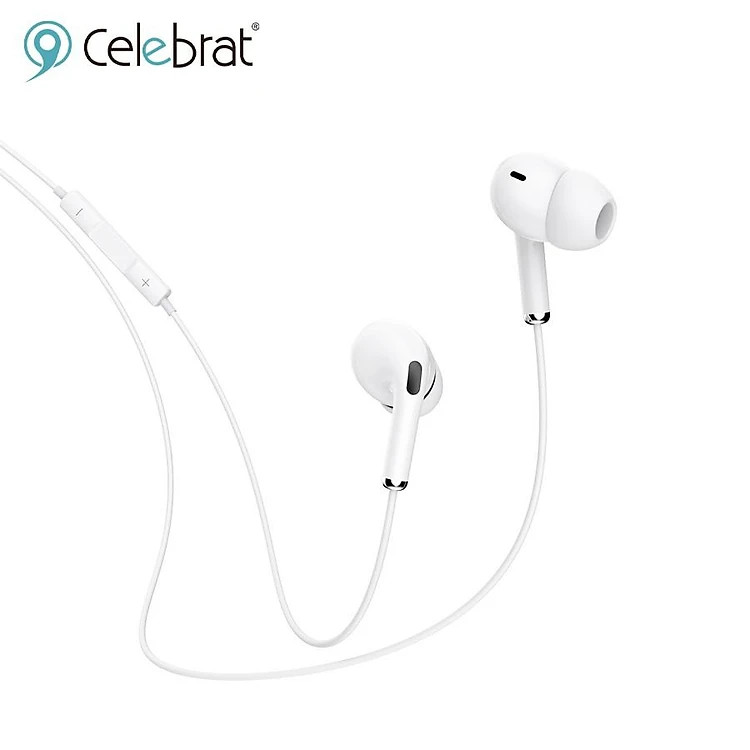 Tai nghe có dây Celebrat G15 Pro chuôi cắm 3.5 ly, Hàng chính hãng