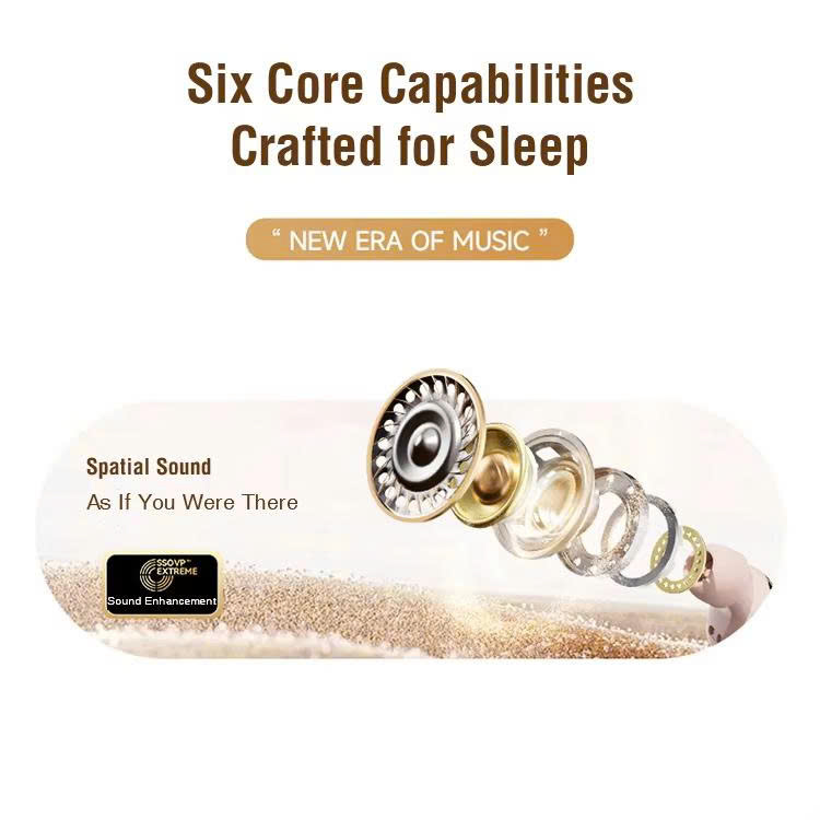 Tai Nghe Bluetooth 6.0 F213 Không Dây Mini Nhỏ Gọn Âm Thanh Nổi Giảm Tiếng Ồn Chống Nước Thể Thao Tai Nghe Ngủ Tàng Hình