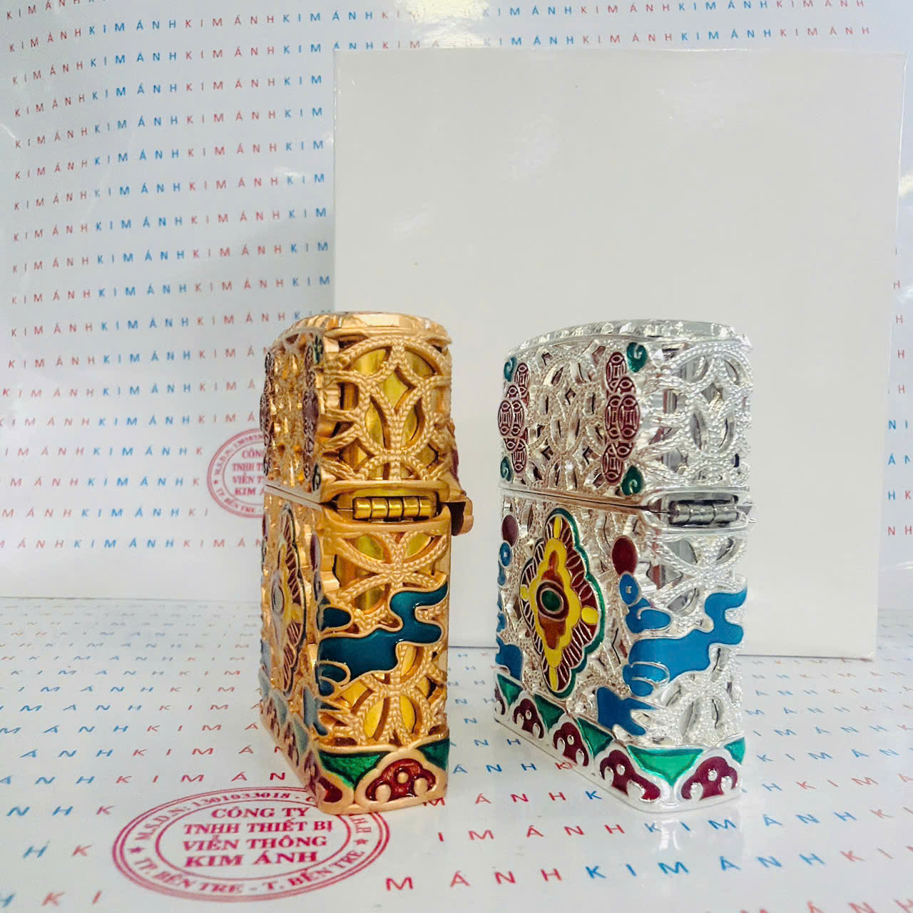 Bật Lửa CHIEF Chủ Đề Bàn Tính Thần Thú - Hàng Chính Hãng Vỏ Đồng Nguyên Khối Càng Dùng Càng Sáng Bóng