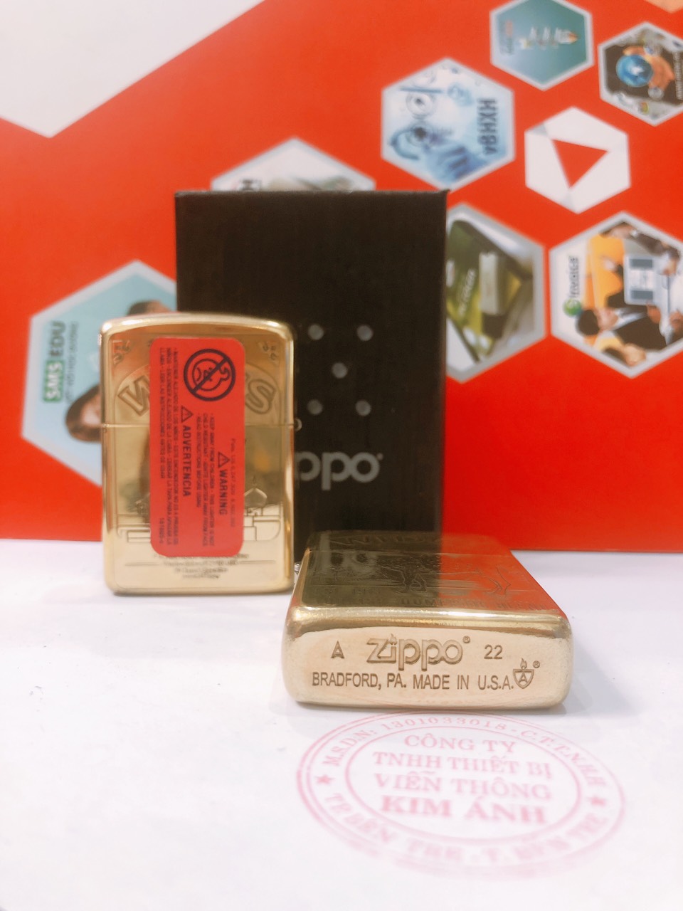 Bật lửa, hộp quẹt Zippo Armor phiên bản vỏ dầy chủ đề Lạc Đà, hàng loại 1 vỏ bằng đồng