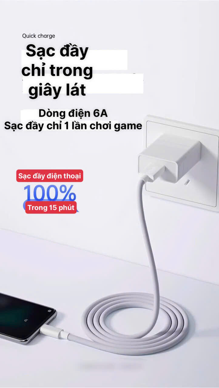 Dây sạc siêu nhanh LI-TOP LX78 120W, chân Type C, dây mịn mập, lõi 260 sợ đồng, được dùng thử 30 ngày, hàng chính hãng