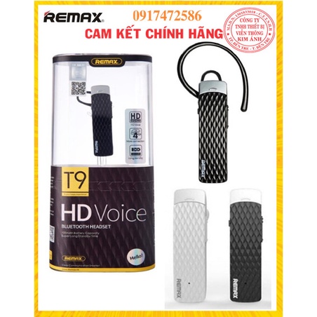 [Mã ELHACE giảm 4% đơn 300K] Tai nghe bluetooth Remax (RB-T9) Chính Hãng