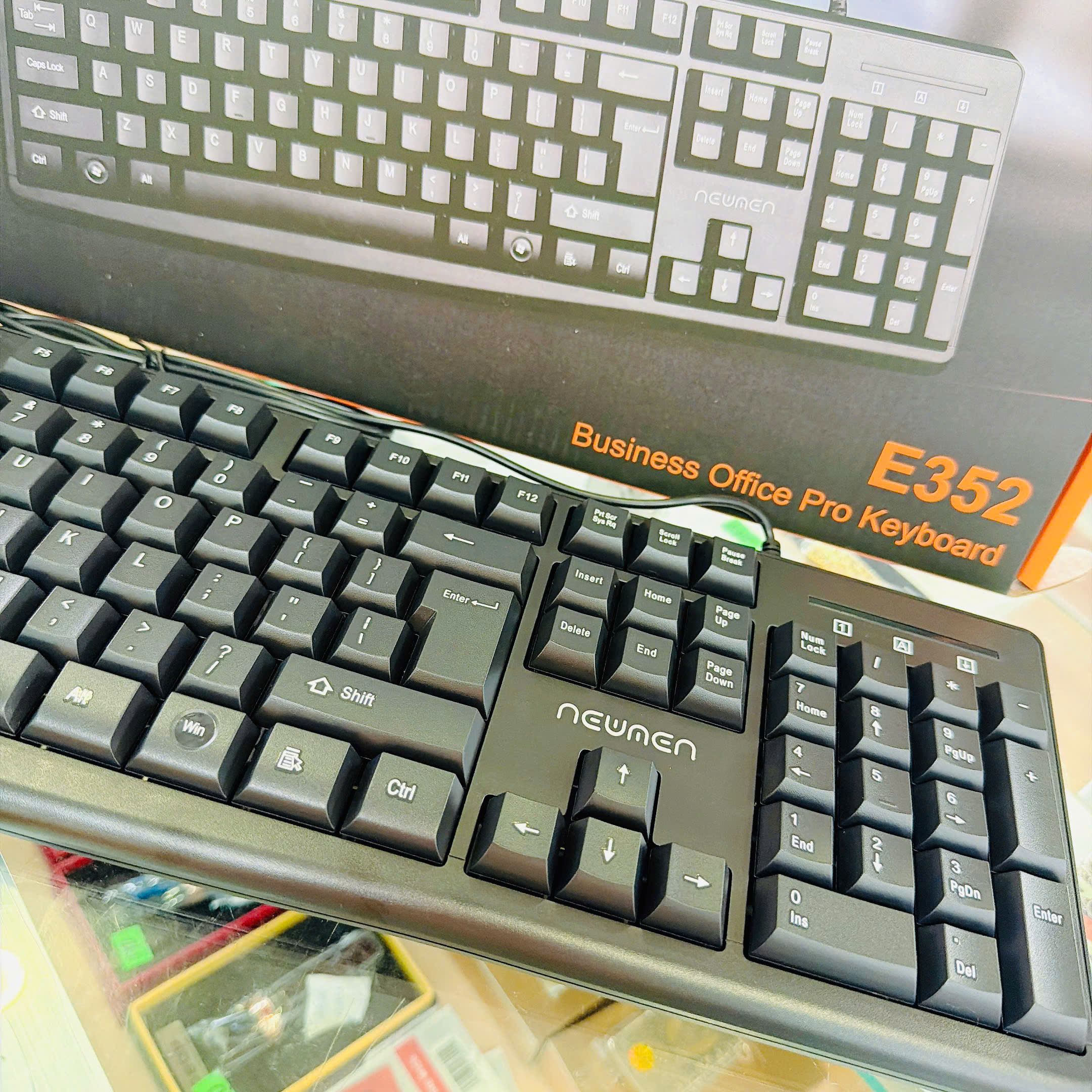 Bàn phím máy tính có dây Newmen E352 – Business Office, Hàng chính hãng