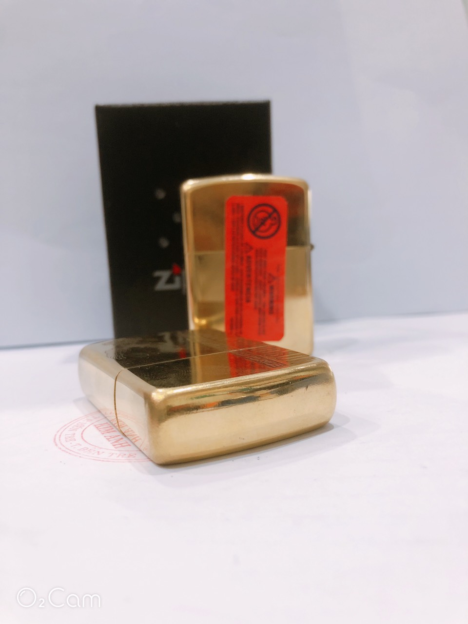Bật lửa, hộp quẹt Zippo Armor vỏ dầy, khắc chìm HARLEY- DAVIDSON NGANG , Hàng loại 1 vỏ bằng đồng có tem đỏ