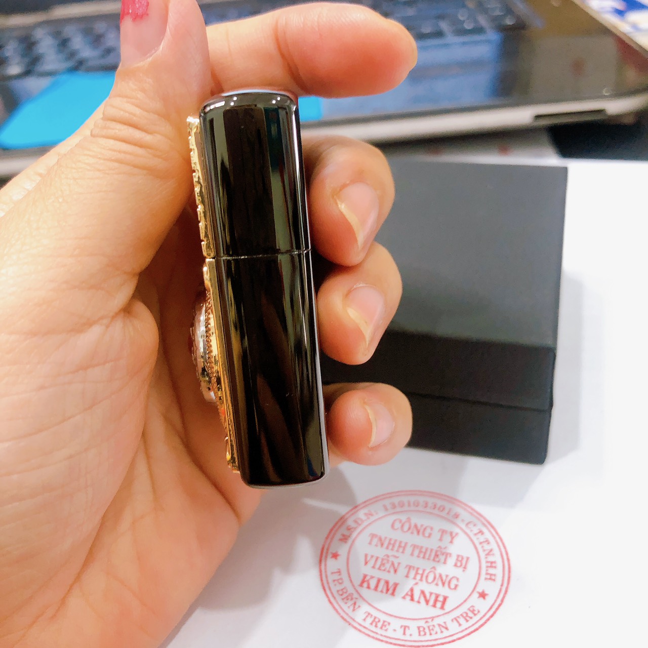 Bật lửa Chief đồng nguyên chất có Nút Xoay chủ đề 12 con giáp