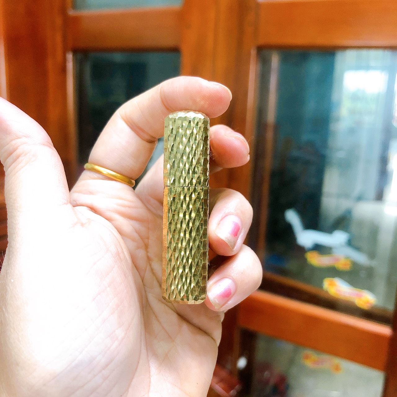 Bật lửa Zippo Armor Mỹ gõ búa 5 mặt mẫu mắt rồng, Hàng chính hãng