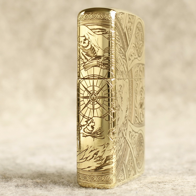 Bật lửa Zippo Mỹ chủ đề Kỵ Sĩ Khải Huyền, hàng chính hãng có giấy nhập khẩu gửi kèm theo đơn hàng