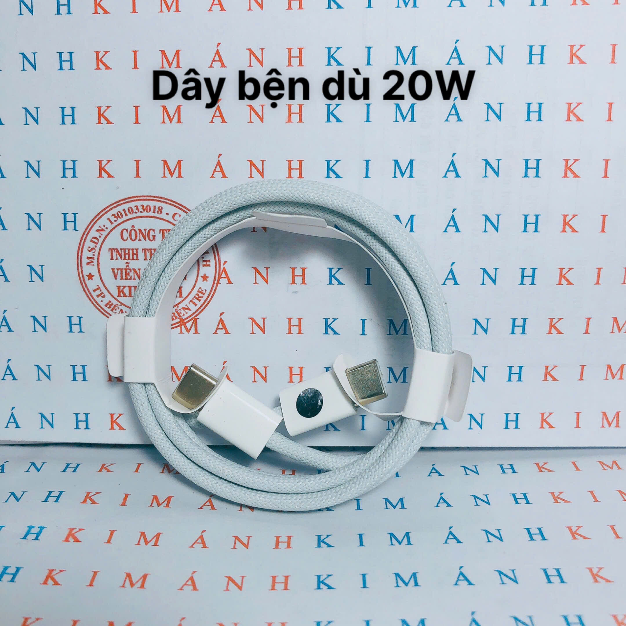 Dây sạc nhanh PD 65W, 100w chân Type C ra Type C sạc rất nhanh vào pin, Kim Ánh bảo hành 12 tháng