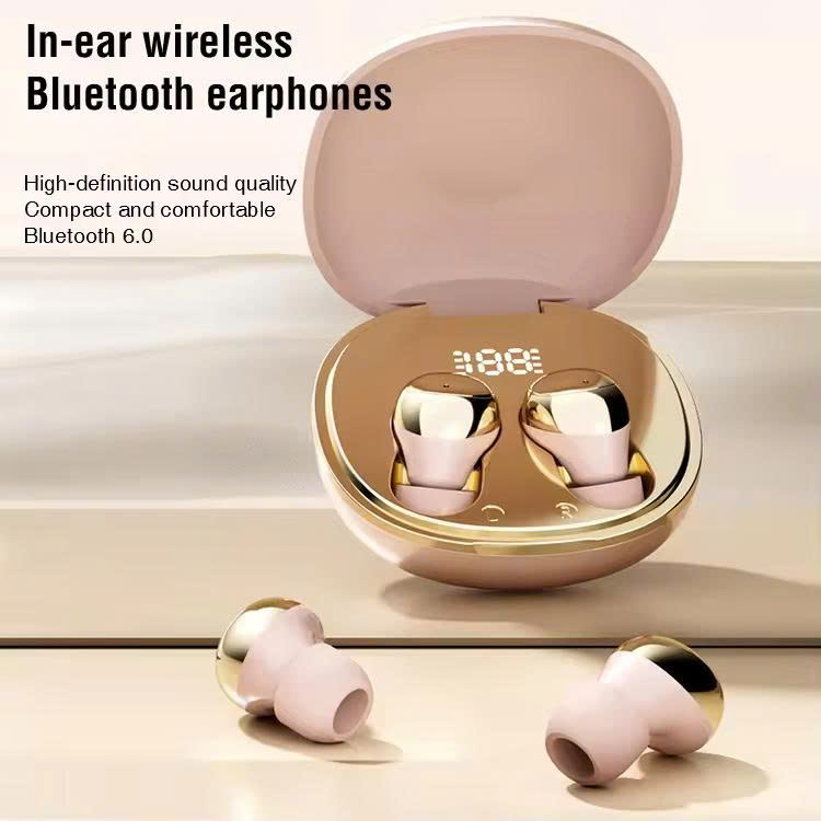 Tai Nghe Bluetooth 6.0 F213 Không Dây Mini Nhỏ Gọn Âm Thanh Nổi Giảm Tiếng Ồn Chống Nước Thể Thao Tai Nghe Ngủ Tàng Hình