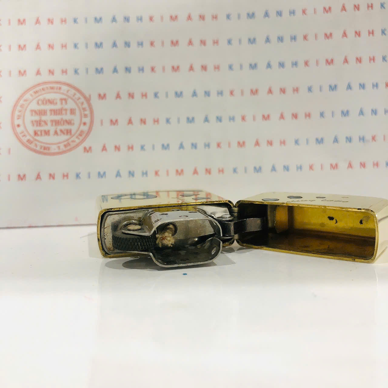 Hộp quẹt. bật lửa Zippo Armor vỏ dầy chủ đề Trái tim xà cừ, hàng loại 1 vỏ bằng đồng có tem đỏ, càng dùng càng sáng