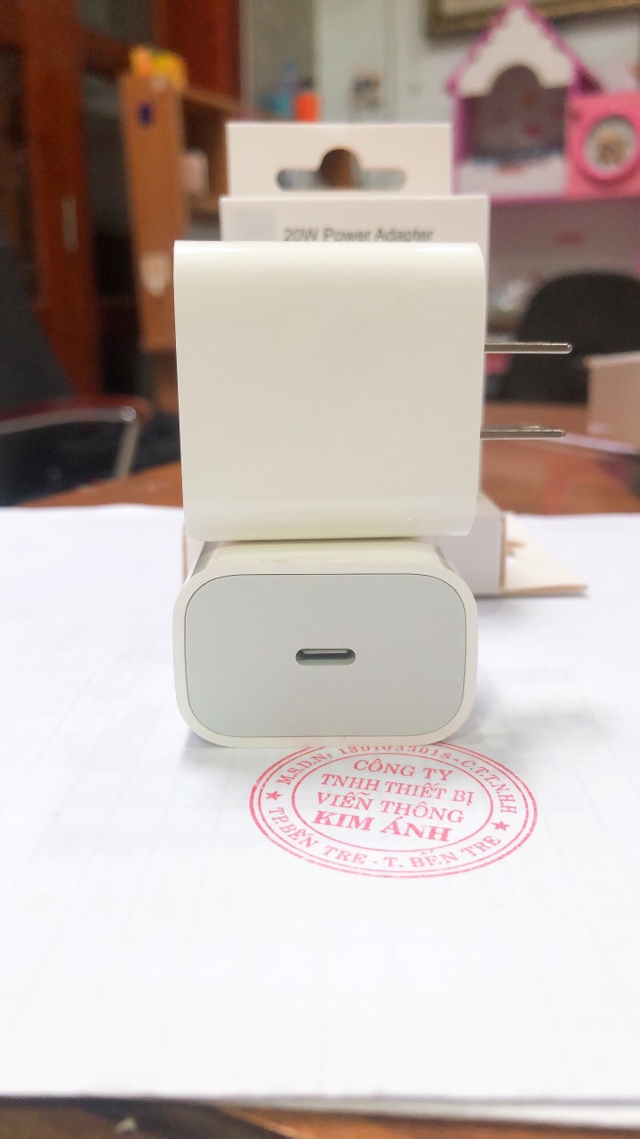 Bộ sạc nhanh PD 20W chân cắm L, Hàng cao cấp sạc rất nhanh vào pin, Kim Ánh bảo hành 12 tháng, cho dùng thử 30 ngày