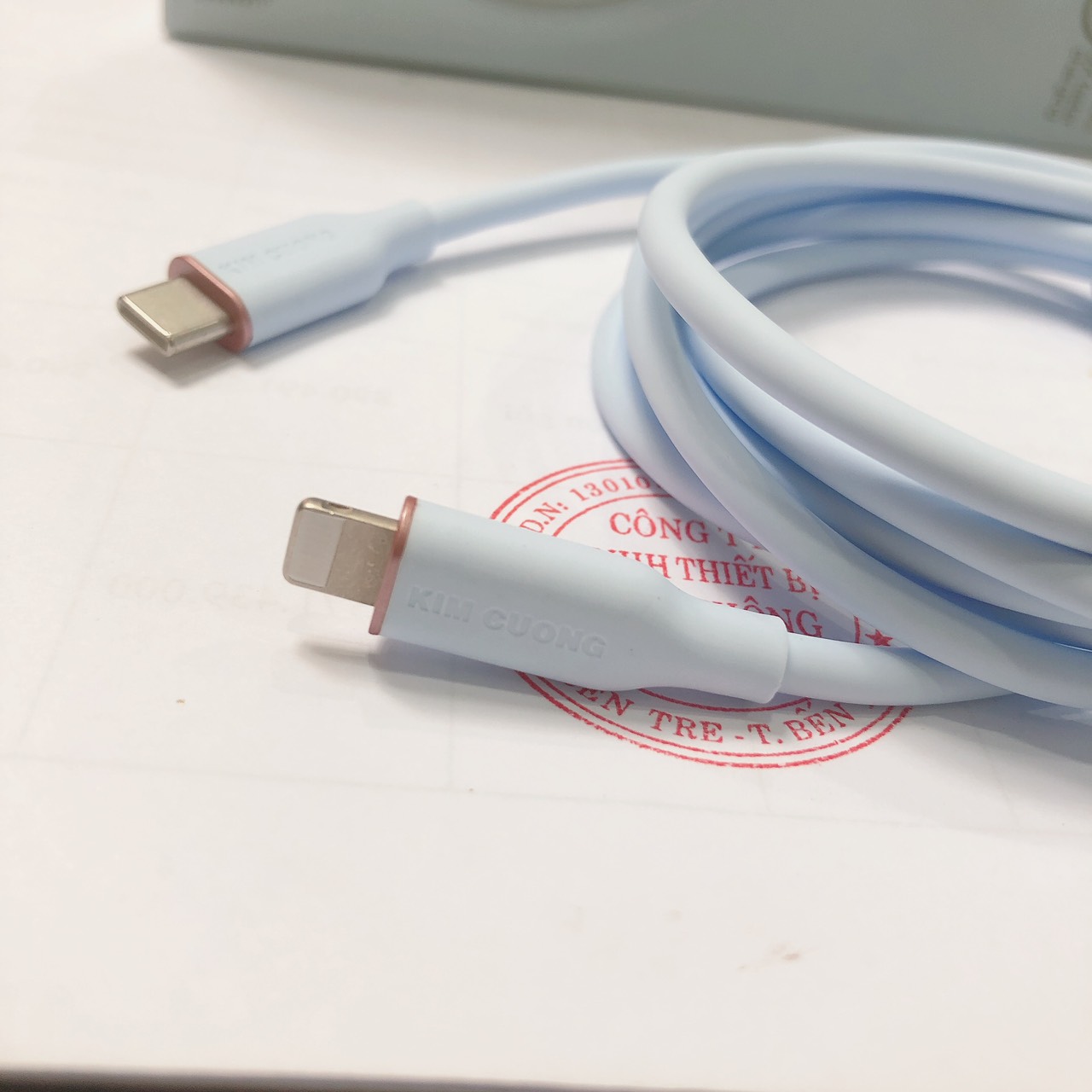 Dây sạc nhanh Kim Cương X71I 67W dài 1.5 mét, dây nhựa mịn mập, chân cắm Type C ra L, hàng chính hãng