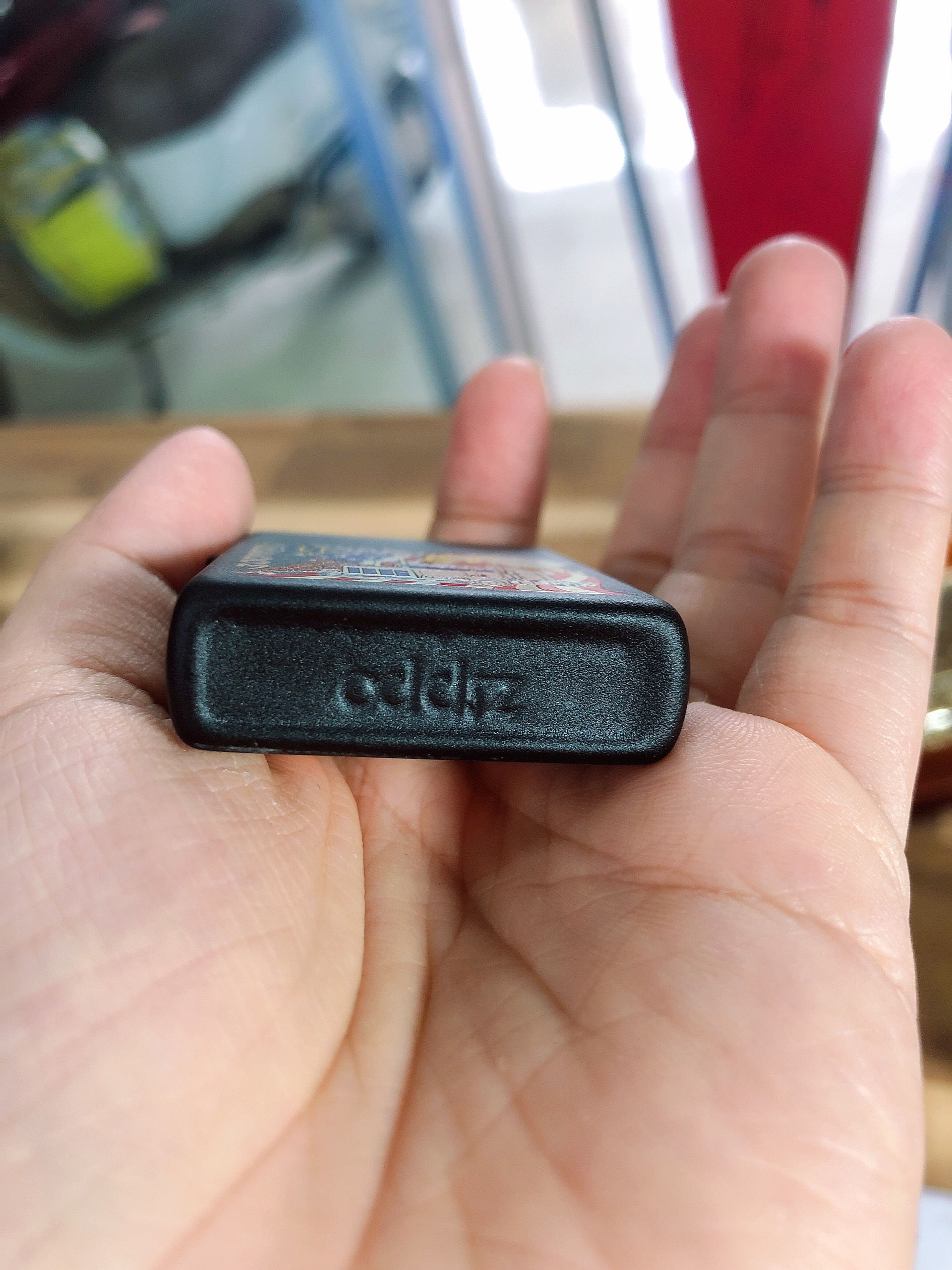 BẬT LỬA ZIPPO MỸ IN SƠN CHỦ ĐỀ XE - CHIM - LÁ CỜ MỸ, NEW FULL BOX