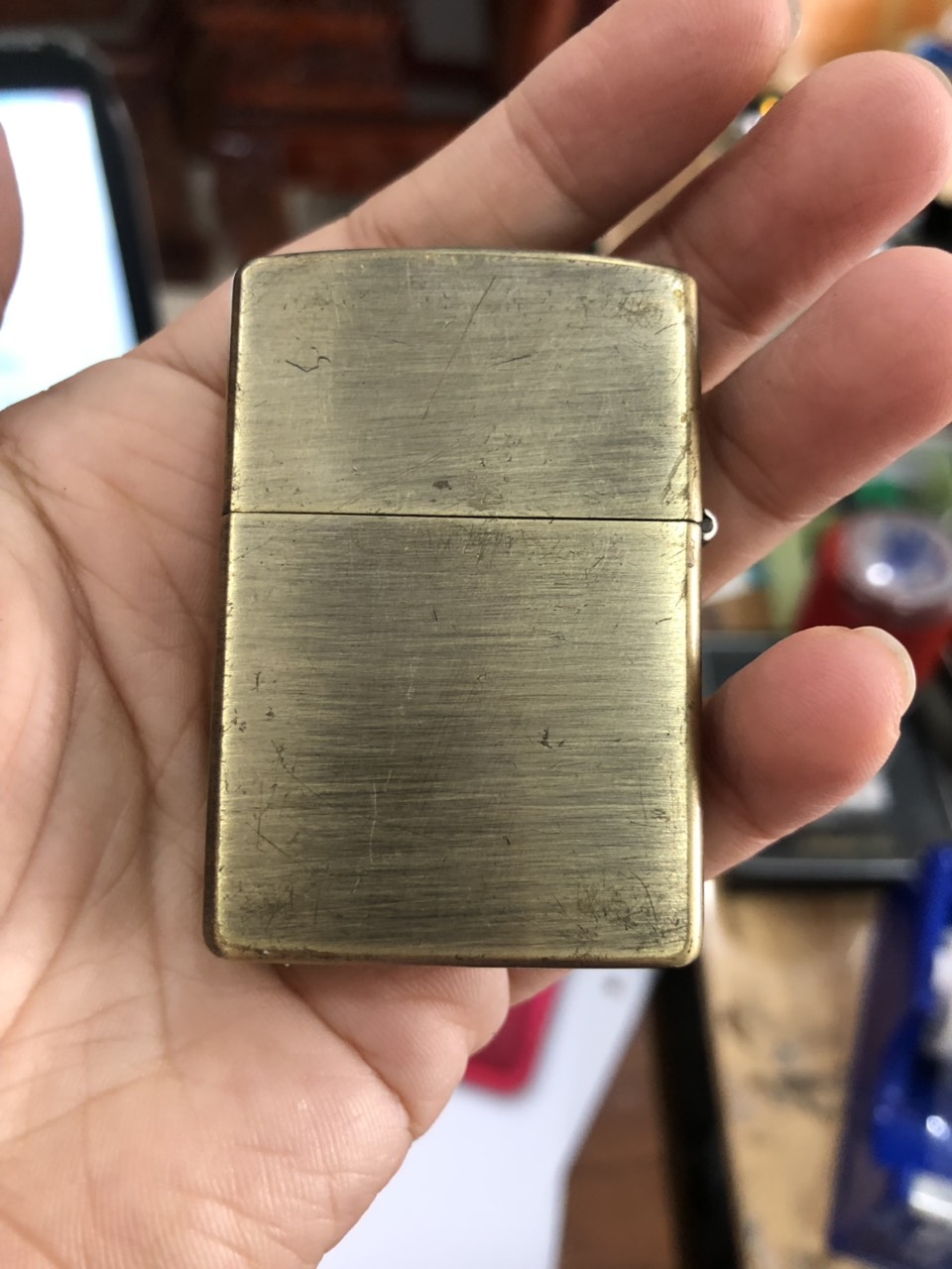 ZIPPO MỸ BRASS KHẮC ĂN MÒN CHỦ ĐỀ ZIPPO IS THE BEST SELECTION U.S.A -1997
