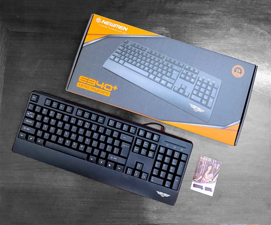 Bàn phím máy tính có dây NEWMEN E340+ (Game, Coder, Banker, Home ), Hàng chính hãng
