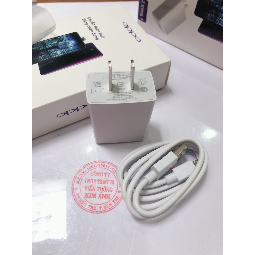 Bộ Sạc Nhanh OPPO Mã 933 - 2A Zin máy, 5V-2A, Có Box , Hàng Chính Hãng, bảo hành 12 tháng
