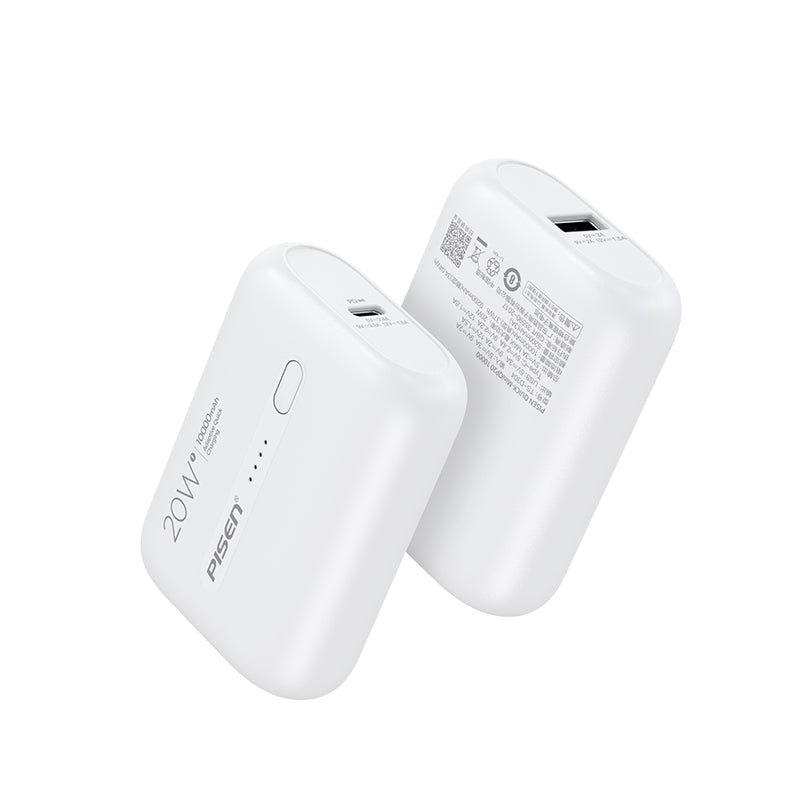 Pin sạc dự phòng Pisen (TS-D304 ) Quick Mini QP20 10000mAh , công suất 20w, nhỏ gọn, Hàng chính hãng bảo hành 24 tháng
