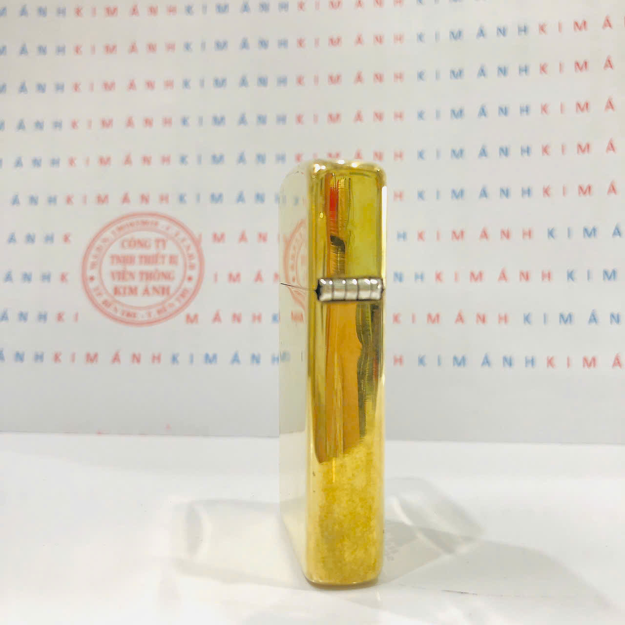 Bật lửa Zippo Slim Mỹ chu niên Hawaii hiếm gặp, sản xuất 1989, hàng chính hãng có giấy Hải quan gửi kèm đơn hàng