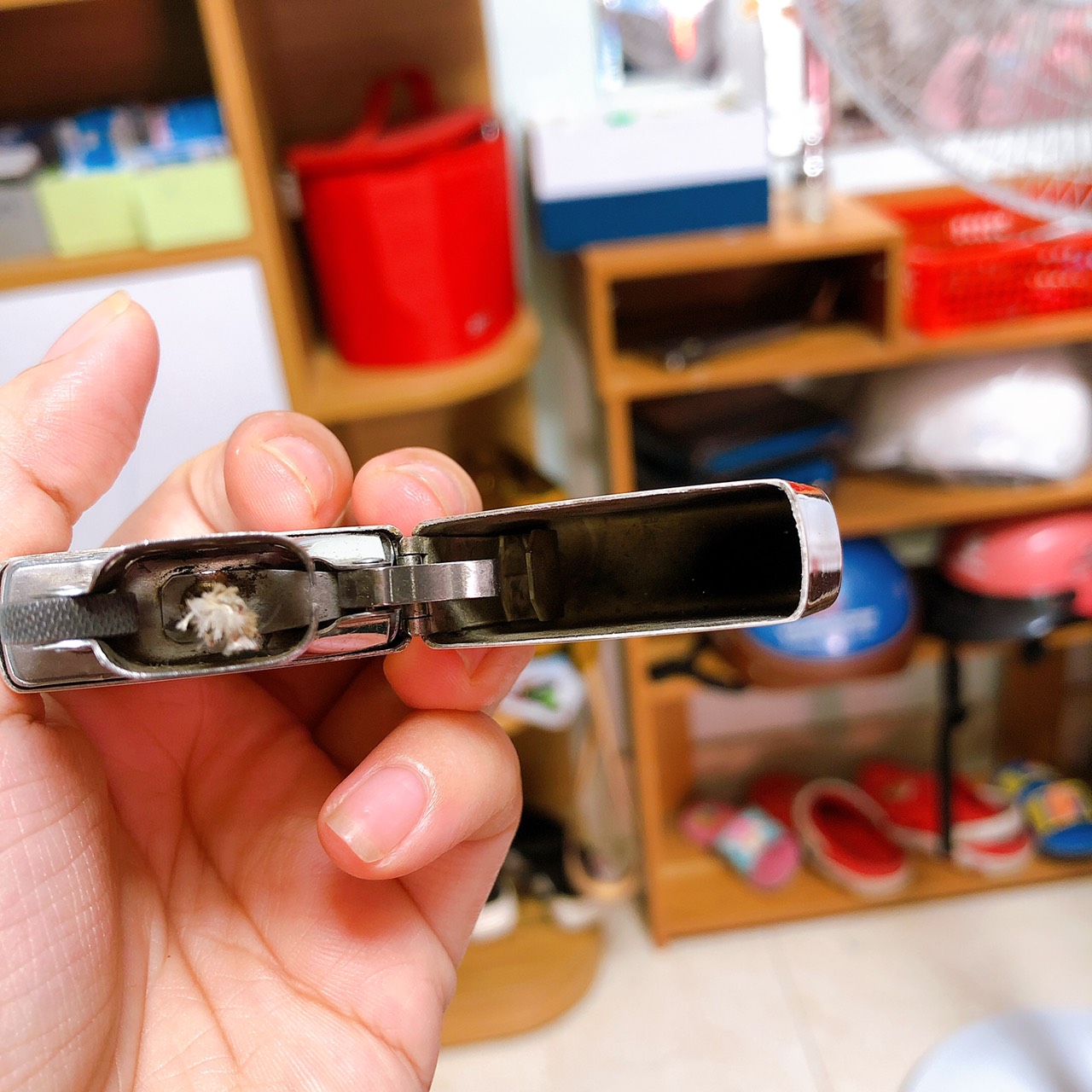 Bật lửa Zippo Mỹ Lacke bạc khắc ăn mòn Xe Zippo, sản xuất 1999, hàng chính hãng