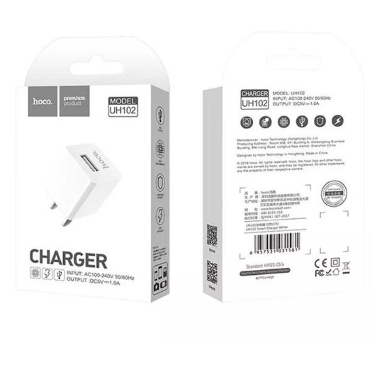 Củ sạc 1A Hoco UH102 - Chính hãng