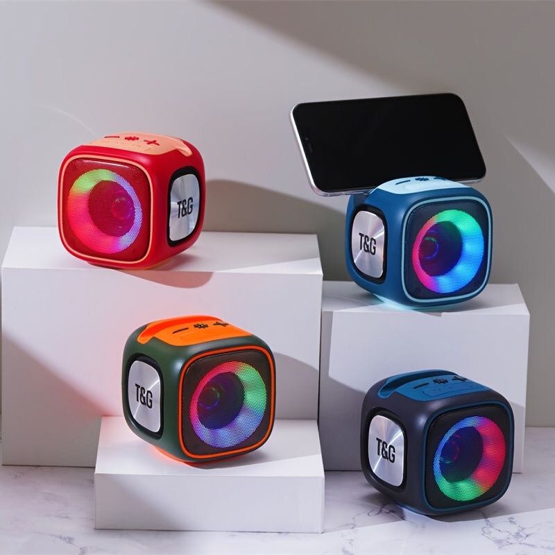 Loa bluetooth TG359 có LED RGB  đẹp, âm thanh hay, bass mạnh mẽ, pinlâu,  không thấm nước