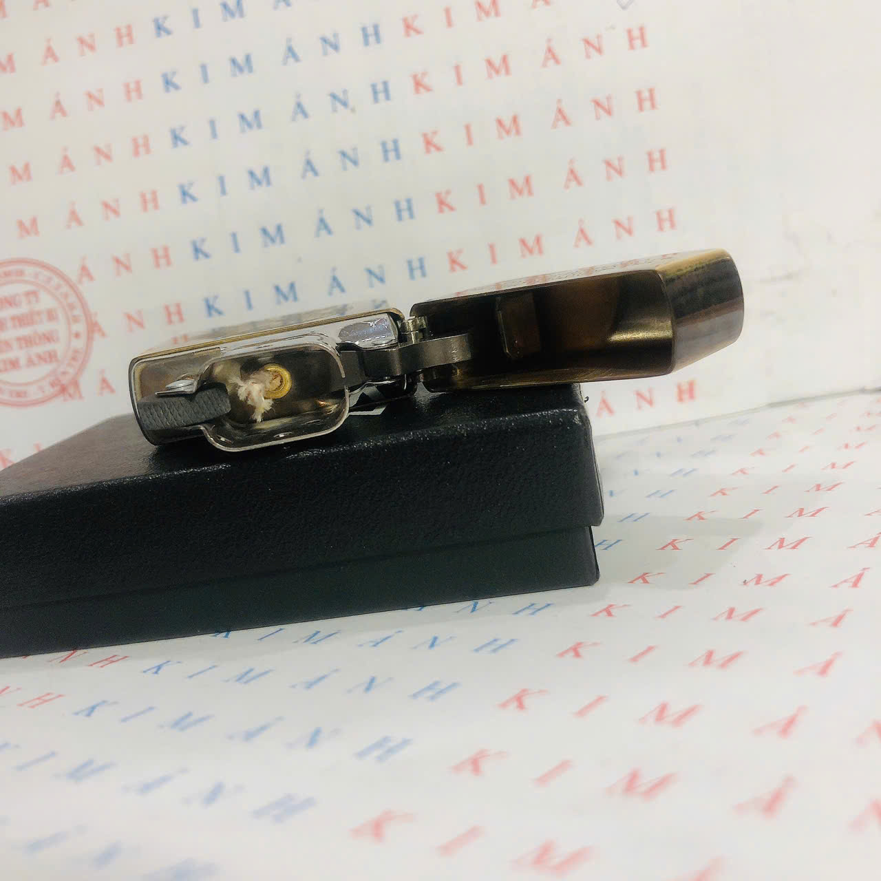 Bật lửa Zippo Mỹ Brass chủ đề Thổ Dân Da Đỏ, Hàng chính hãng nhập Mỹ