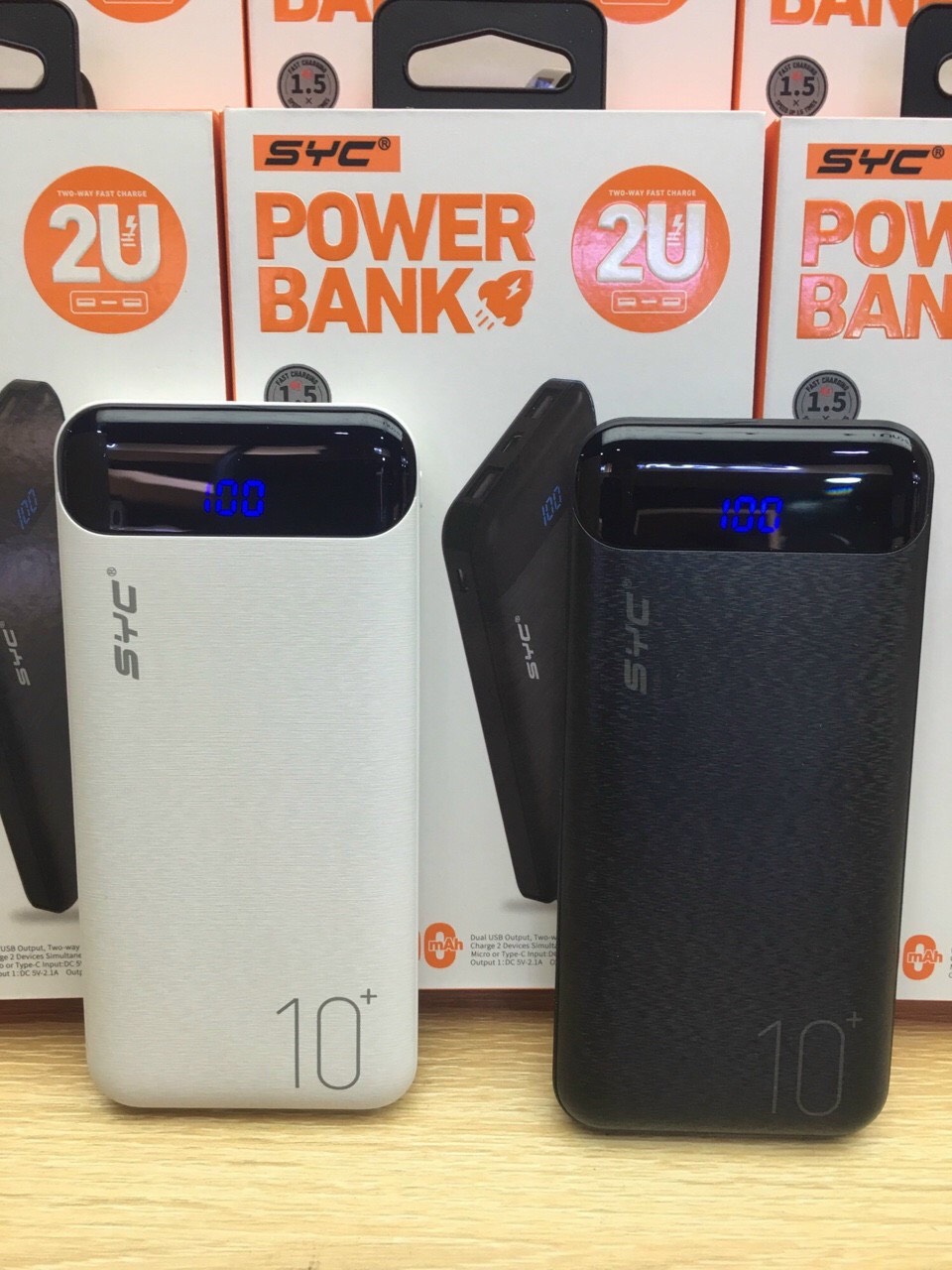 Chính hãng- Pin sạc dự phòng SYC  P328 Dung Lượng 10.000 mah