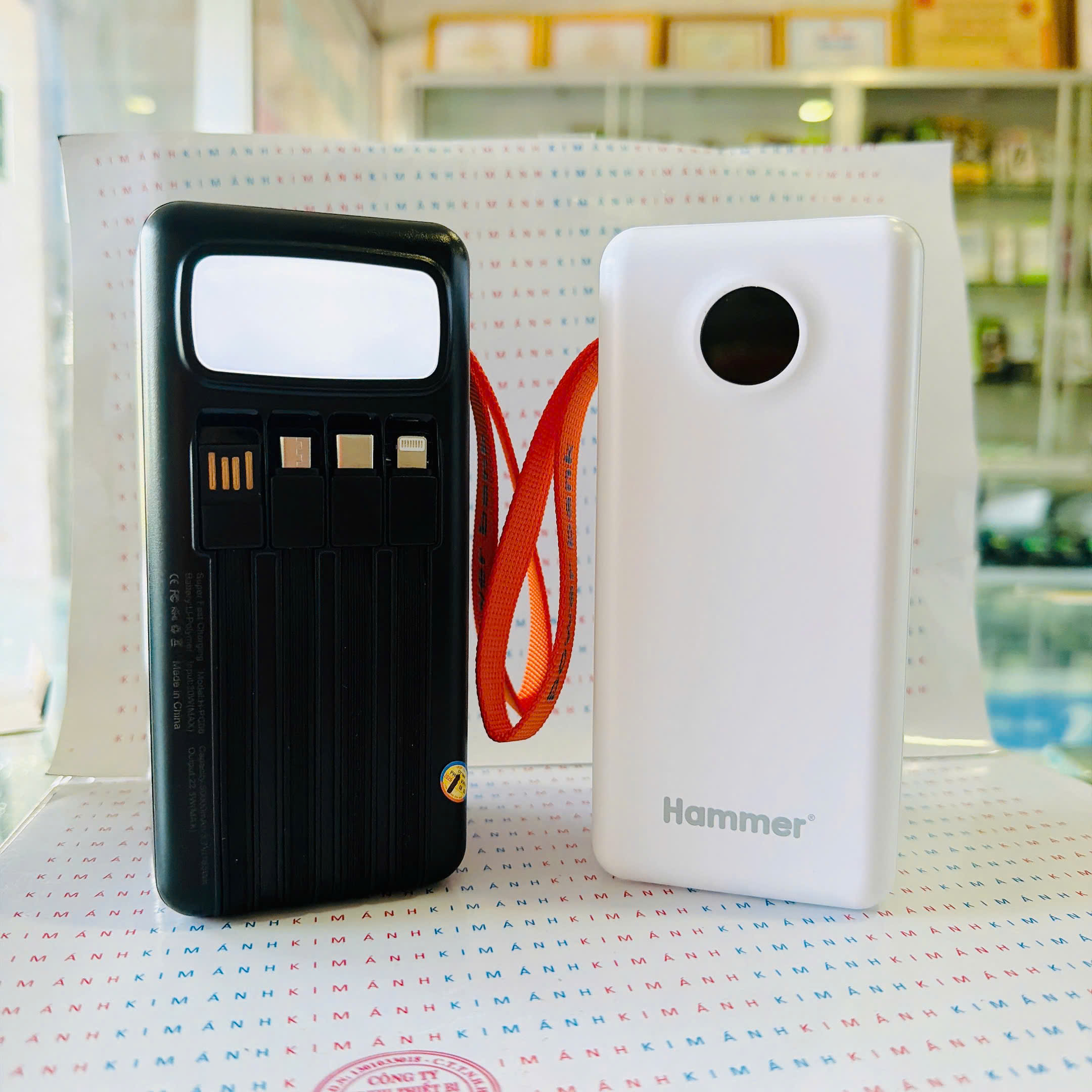 Pin Sạc Dự Phòng Hammer H-PC06 22.5W - 50.000mAh, Kim Ánh Cam Kết Hàng Chính Hãng Bảo Hành 12 Tháng