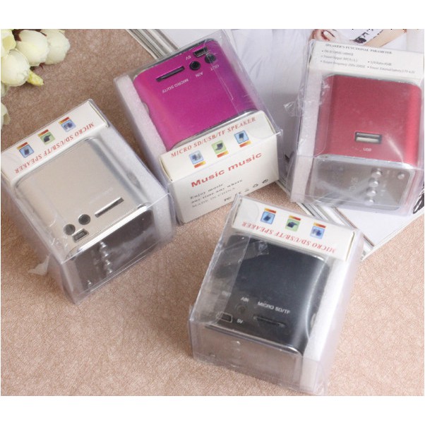 Loa bluetooth mini TD-V26, nhỏ gọn trong lòng bàn tay, chất liệu nhôm cao cấp, giá vừa túi tiền cho nhân viên, công nhân