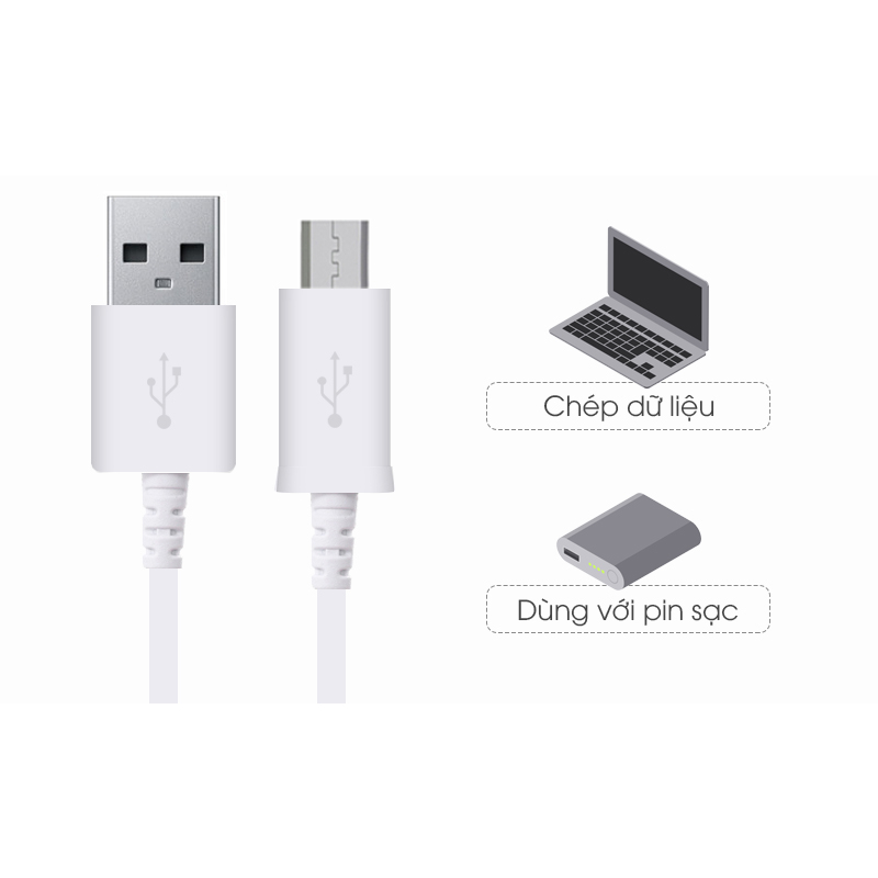 Bộ sạc nhanh Samsung chân Micro 15W dùng cho các dòng Androi, cáp Micro zin và Củ sạc nhanh zin (S6. S7 ...)
