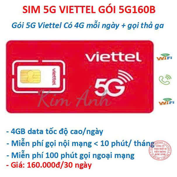Sim Viettel các gói cước combo chuyên thoại, data và mạng xã hội : Tik tok, You tube, Face book, chỉ có tại Kim Ánh
