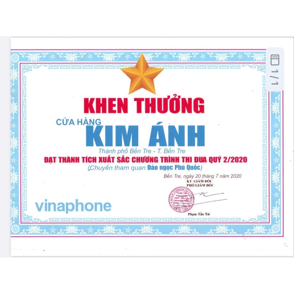 Sim Vinaphone các gói cước combo chuyên thoại, data và mạng xã hội : Tik tok, You tube, Face book, chỉ có tại Kim Ánh