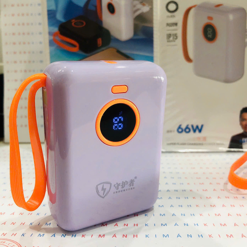 Pin sạc dự phòng 22.5W sạc siêu nhanh SHOUHUZHE SH-171 dung lượng 10000mAh sạc nhanh hai chiều, tiêu chuẩn 3C quốc gia