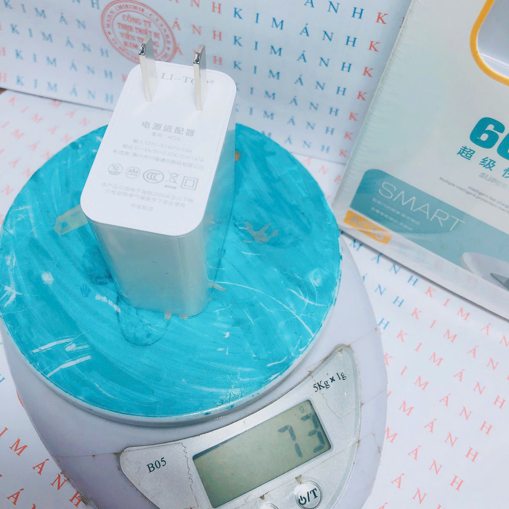 Bộ sạc nhanh 66W LI-TOP AC16 chân Micro, chứng nhận 3C tiêu chuẩn quốc gia, được dùng thử 30 ngày, bảo hành 12 tháng