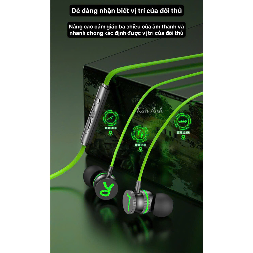 Tai nghe chơi Game Lip-Top Q20 chân Type C, check QR tra nguồn gốc, có Micro và nút chỉnh âm lượng, Hàng chính hãng