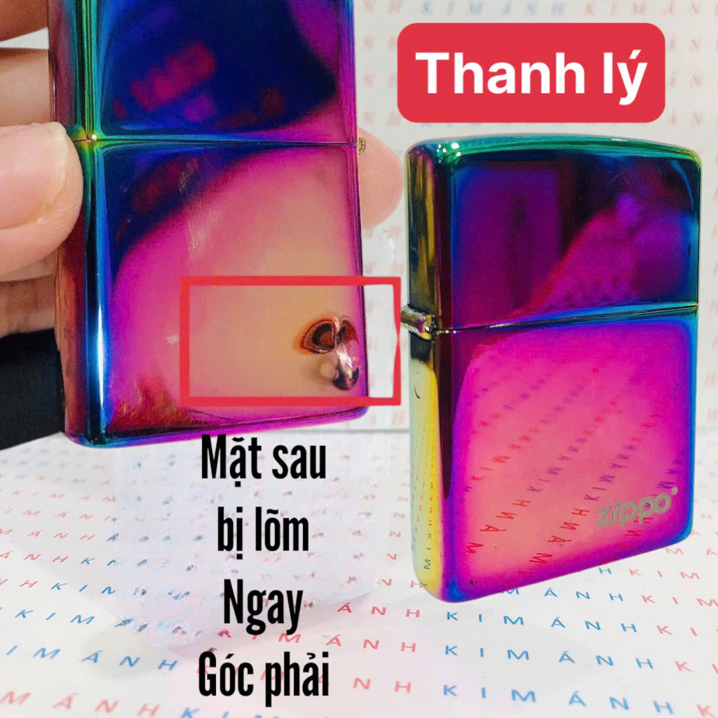 Thanh lý vỏ thay thế cho Zippo, hàng bị trầy xước, hoen ố, shop bán rẻ cho khách trải nghiệm