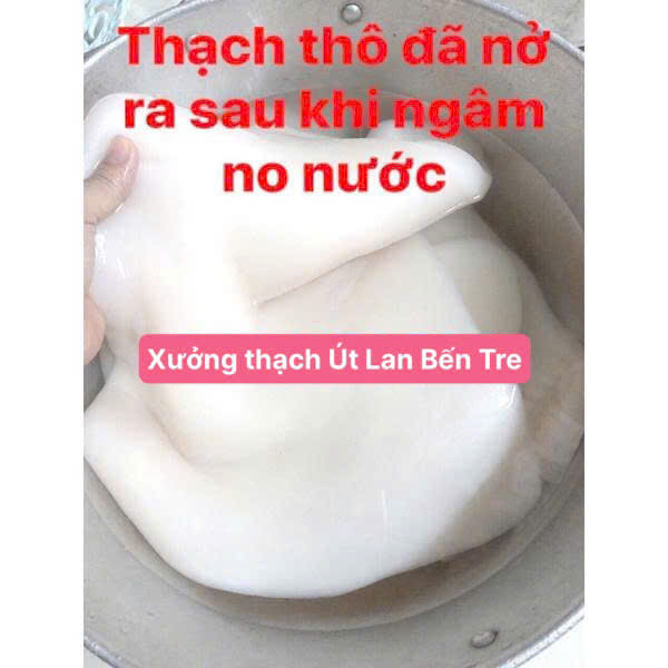 Thạch dừa thô nguyên tấm Size tiêu chuẩn 33x25, dầy 2.5-3 cm dùng nấu chè, trà sữa, nấu thạch dừa cho bé ăn
