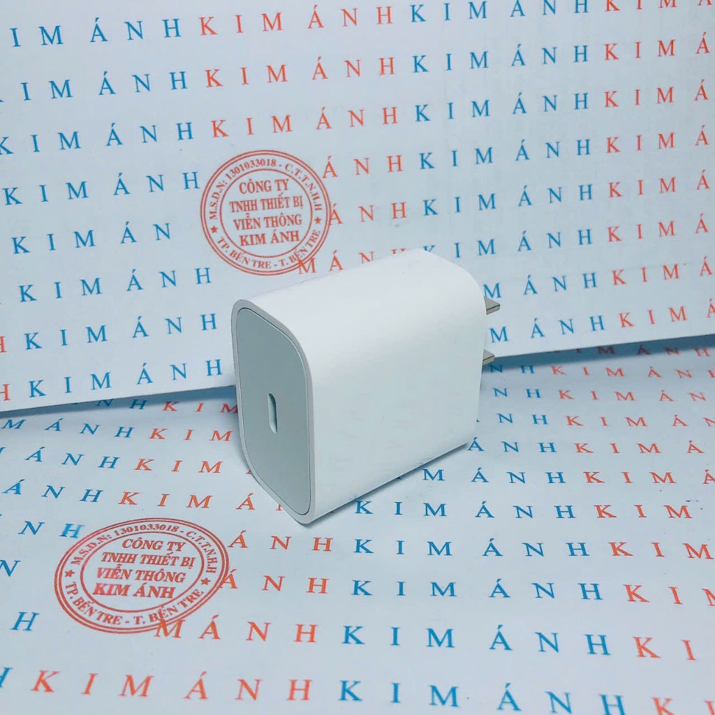 Củ sạc nhanh PD 20W dùng cho Iphone, chân đồng, chống cháy, nặng 54gram, bảo hành 12 tháng, được dùng thử 30 ngày