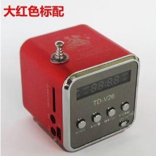 Loa bluetooth mini TD-V26, nhỏ gọn trong lòng bàn tay, chất liệu nhôm cao cấp, giá vừa túi tiền cho nhân viên, công nhân