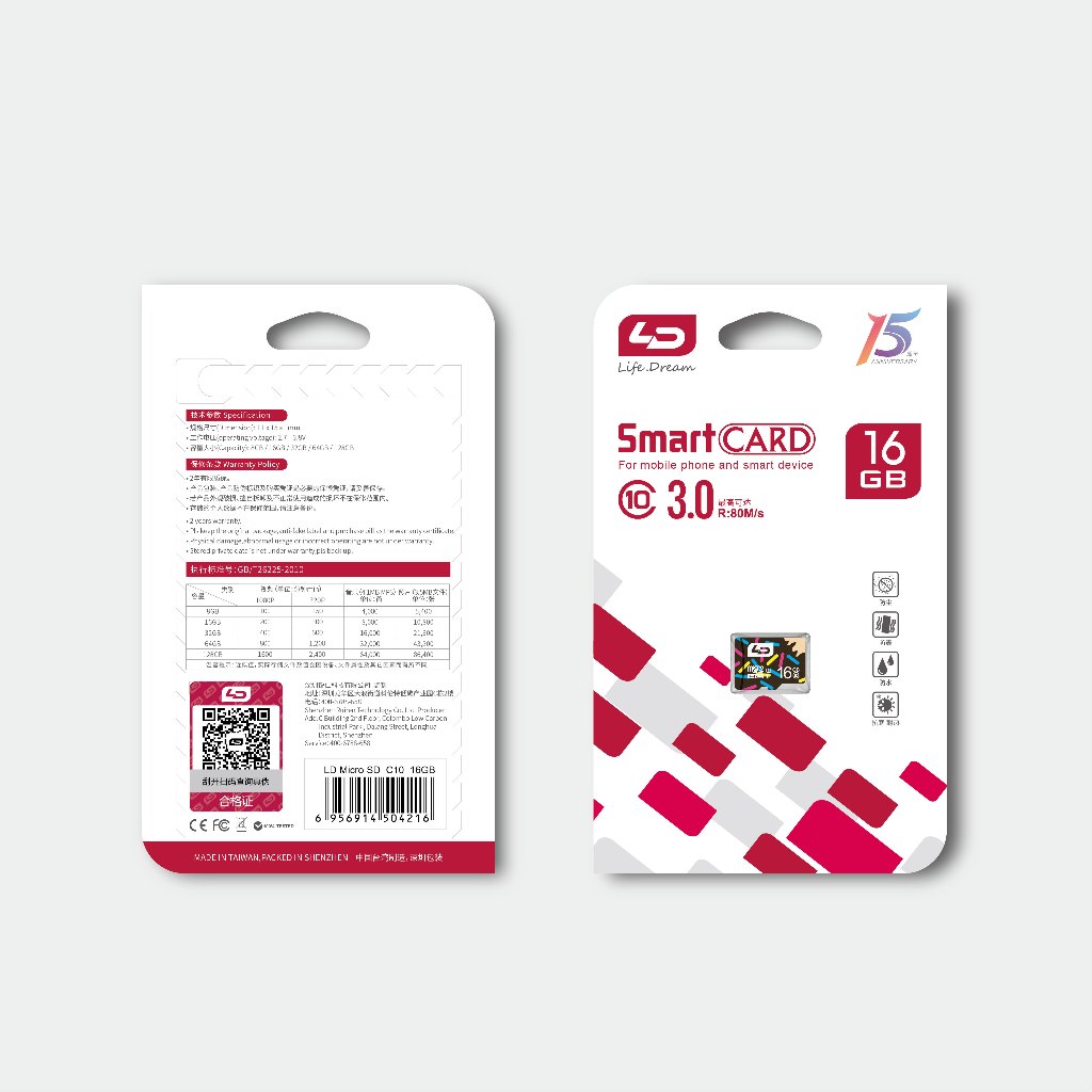 [CHÍNH HÃNG LD] Thẻ Nhớ 16GB Class 10 - Lưu Trữ Cực Đã, Tốc Độ Mượt Mà (Có Giấy Ủy Quyền)