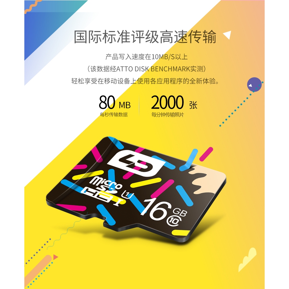 [CHÍNH HÃNG LD] Thẻ Nhớ 16GB Class 10 - Lưu Trữ Cực Đã, Tốc Độ Mượt Mà (Có Giấy Ủy Quyền)