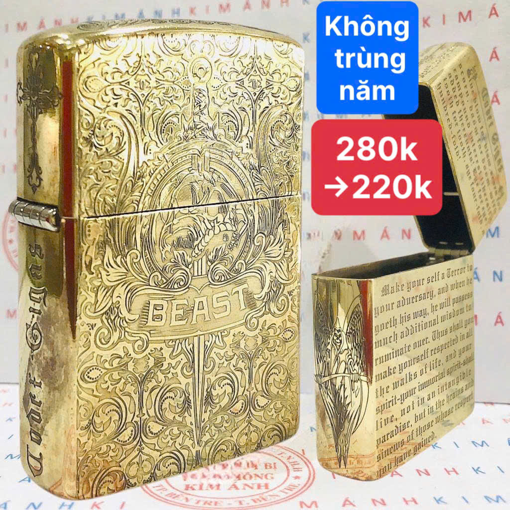 Thanh lý vỏ thay thế cho Zippo, hàng bị trầy xước, hoen ố, shop bán rẻ cho khách trải nghiệm