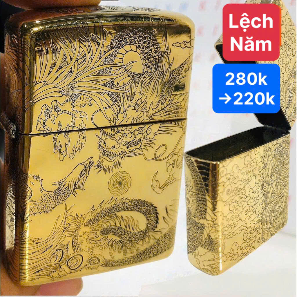 Thanh lý vỏ thay thế cho Zippo, hàng bị trầy xước, hoen ố, shop bán rẻ cho khách trải nghiệm