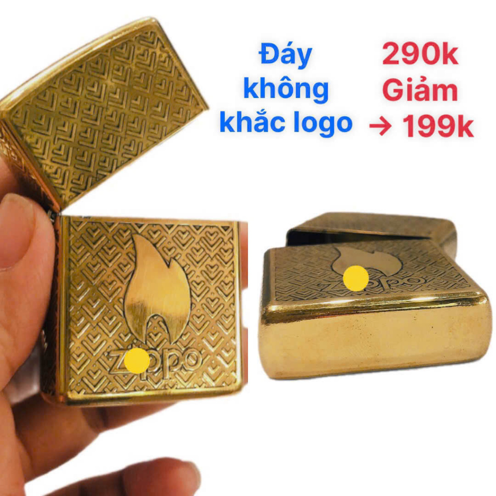 Thanh lý vỏ thay thế cho Zippo, hàng bị trầy xước, hoen ố, shop bán rẻ cho khách trải nghiệm