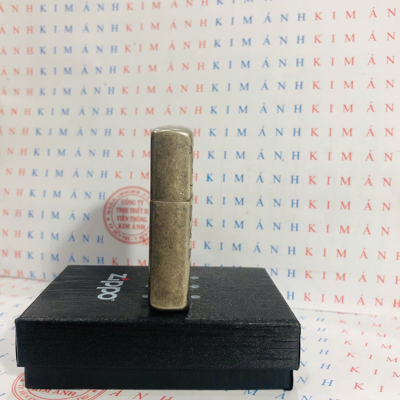 Bật lửa Zippo Báo gấm Leopard, hàng loại 1 vỏ bằng đồng có tem đỏ