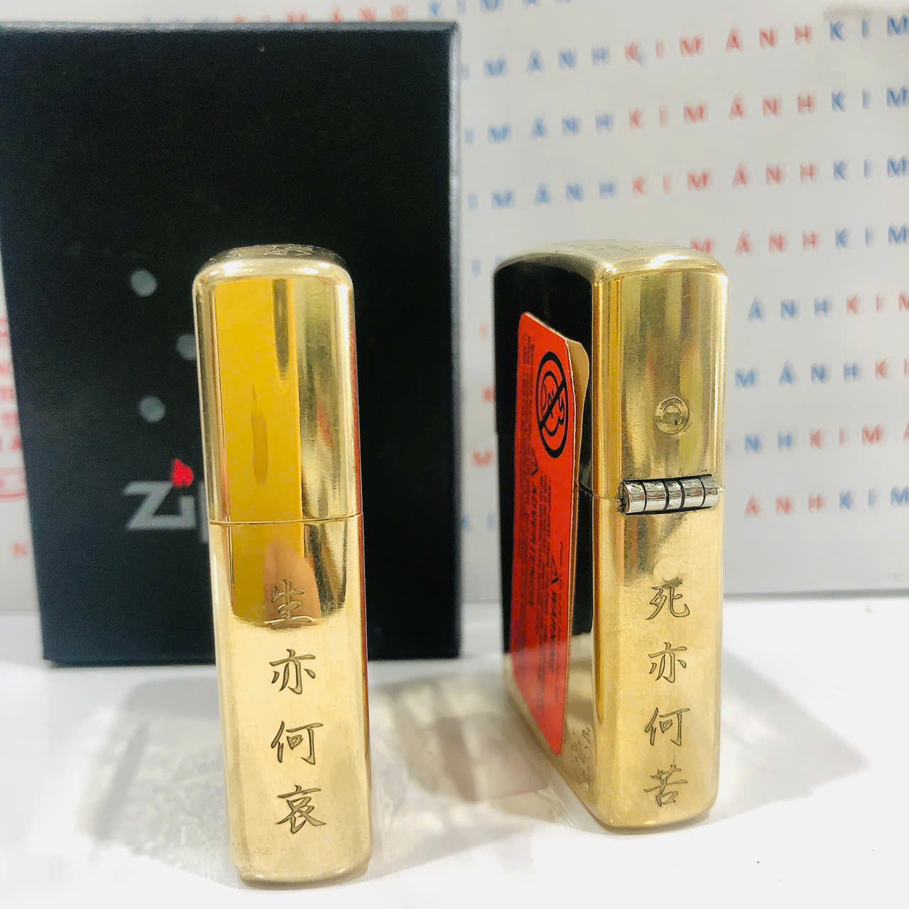 Bật Lửa Zippo Chu Niên chủ đề Tề Thiên Đại Thánh, hàng loại 1chất liệu đông  có dán tem đỏ